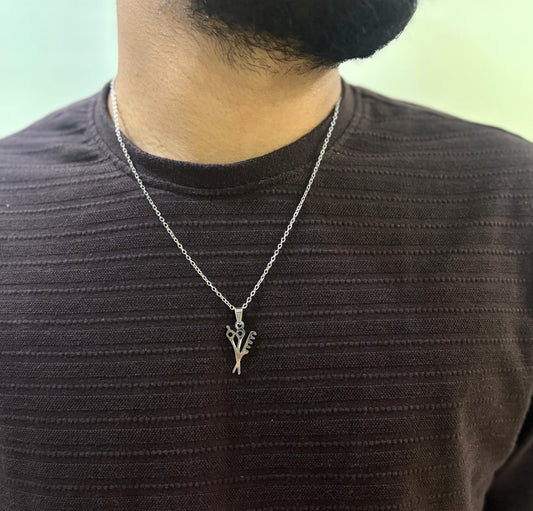 Men Scissors Chain Necklace
