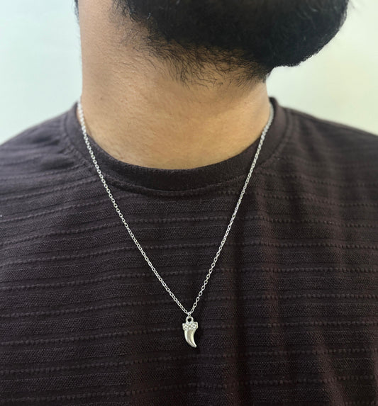 Men Small Sword Chain Necklace