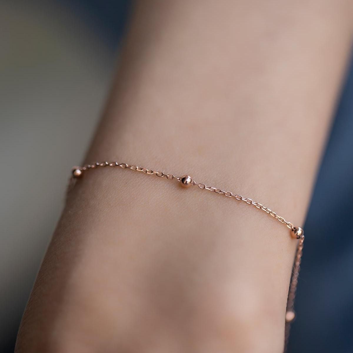 Ball Chain Women Bracelet - Nimé By Shop Trendys