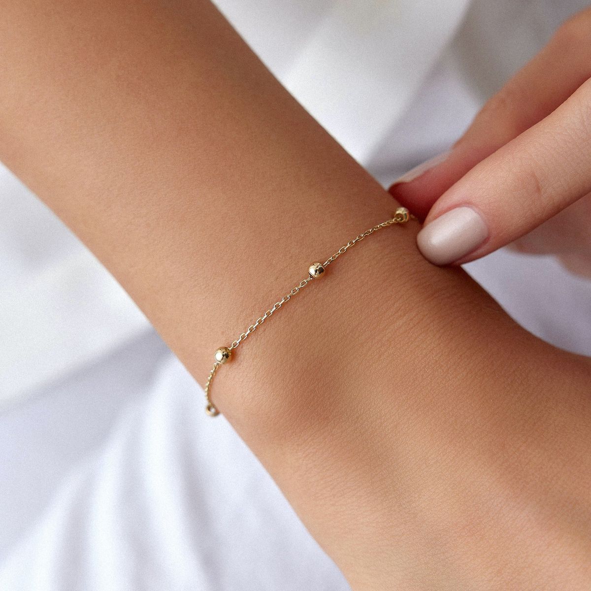 Ball Chain Women Bracelet - Nimé By Shop Trendys