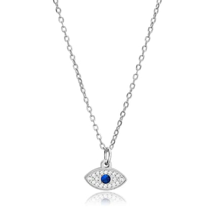 Silver Guardian Evil Eye Women Necklace (Anti Tarnish) - Nimé By Shop Trendys
