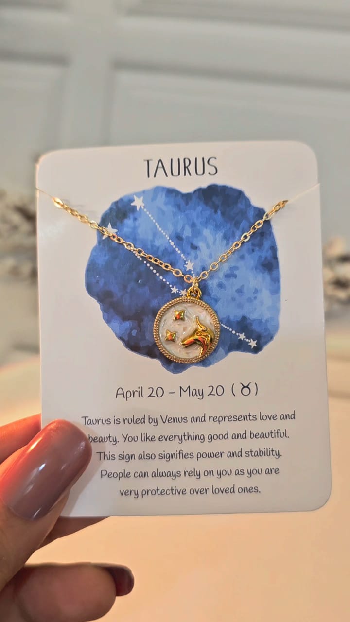 Zodiac Sign Dainty Woman Necklace - Nimé By Shop Trendys