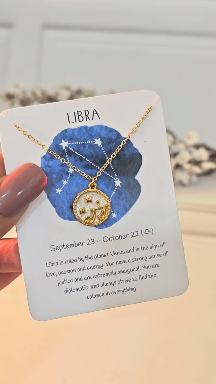 Zodiac Sign Dainty Woman Necklace - Nimé By Shop Trendys