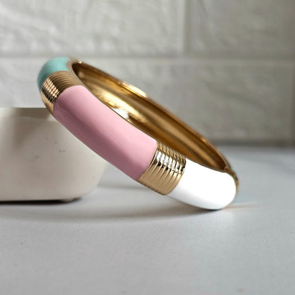 Women Elegant Enamel Kada Bracelet - Nimé By Shop Trendys