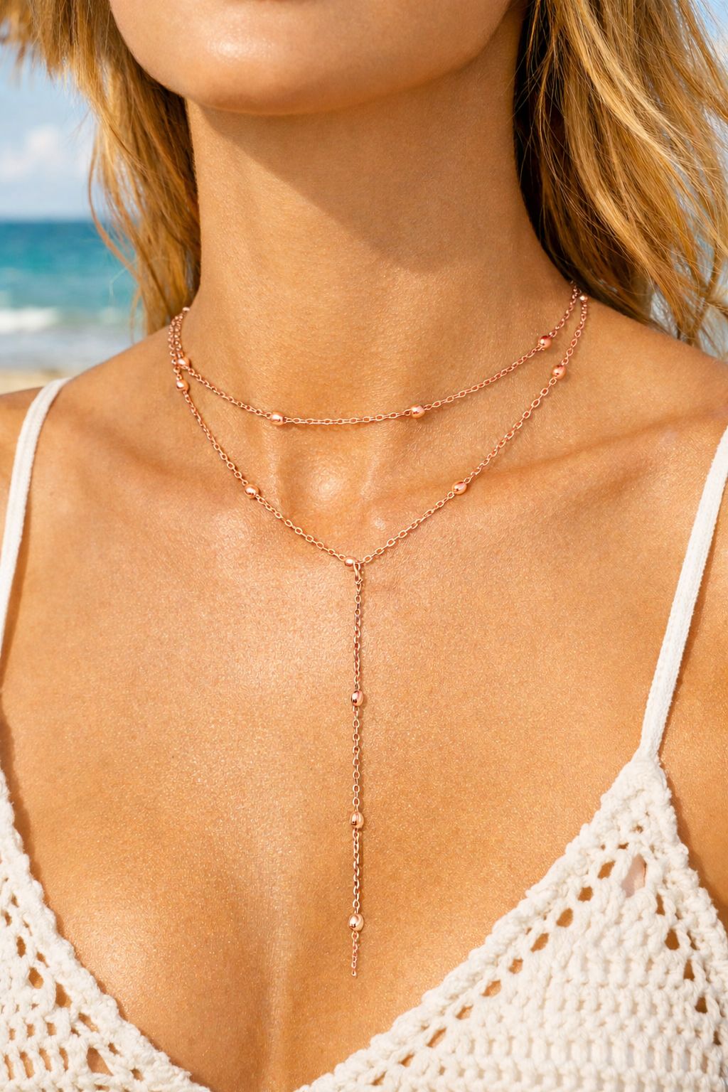 Women Elegant Layered Necklace - Nimé By Shop Trendys