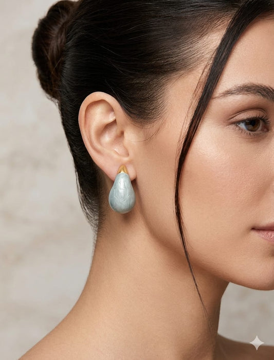 Women Galaxy Blue Drop Earring - Nimé By Shop Trendys