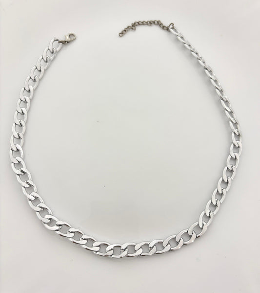 C-102 Textured Chain Women Necklace - Nimé By Shop Trendys