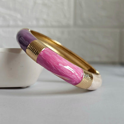 Women Elegant Enamel Kada Bracelet - Nimé By Shop Trendys