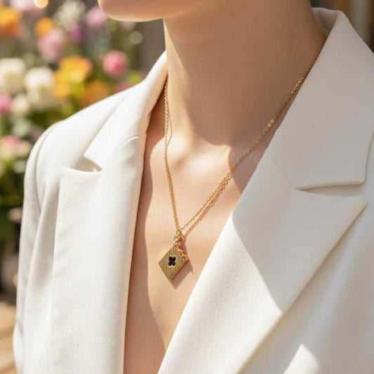 Women Clove Diary Necklace (Anti Tarnish) - Nimé By Shop Trendys