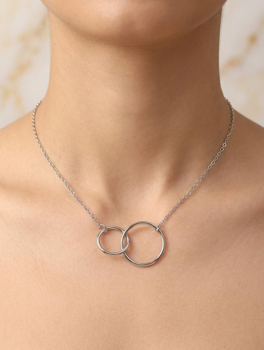 Eternity Interlock Women Dainty Necklace - Nimé By Shop Trendys