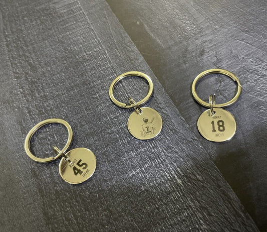 Customised Photo Keychain (Anti Tarnish)