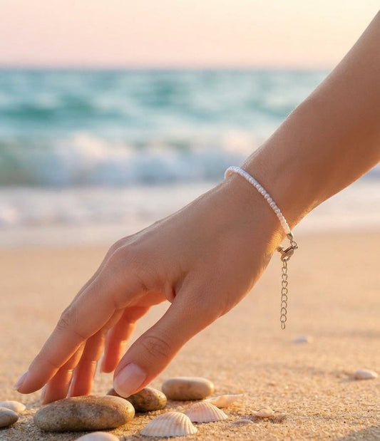 Classic White Pearl Bracelet