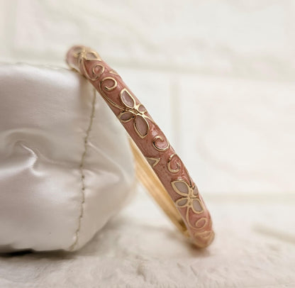 Florielle Enamel Kada - Dusty Rose