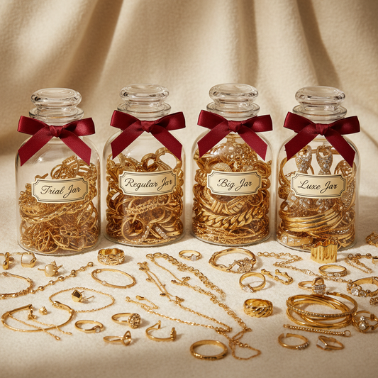 Mystery Jars - Premium Antitarnish Jewellery