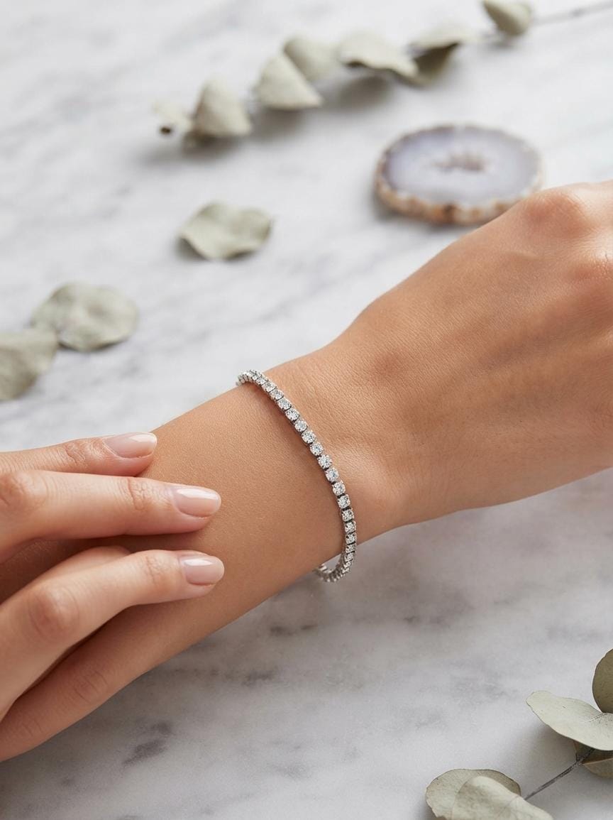 Women’s Anti-Tarnish Classic Tennis Bracelet