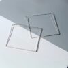 Silver Square Loops (50mm)