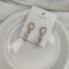 NE 1 23.5 – Folded Diamond Earrings (Golden)