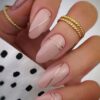 SN -55 Pink Silver Elegant Nails