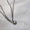 Magnet Silver Holding Hands Necklace (Includes 2 necklaces)