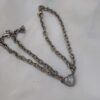 Magnet Silver Heart Bracelet (Includes 2 Bracelets)
