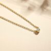 Stainless Steel Minimal Diamond Necklace
