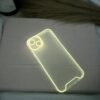 iPhone 13/14 Orange Glow In The Dark Mobile Cover