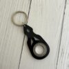 TrendySpinner Keychain – Black (Shuriken)